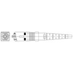 106032-0060, Fiber Optic Connectors CONN SC TUNABLE 3mm 3mm BEIGE (MMPC+ZR)