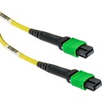 106225-0010, Fiber Optic Cable Assemblies MPO(F) STRT TRUNK CBL SM 12F PLN 25m