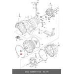 0AW311113, Сальник АКПП AUDI A4 A5 A6 A7 08~