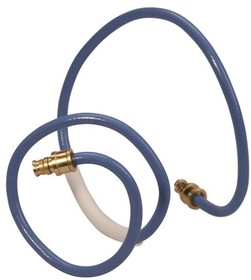 MINIBEND-10HT, RF Cable Assembly, SMA Male Straight - SMA Male Straight, 254mm, Blue / Transparent