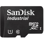 SDSDQAF3-064G-I, Memory Cards 64GB Industrial MicroSD -25C to 85C