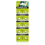 Ergolux AG13 BL-10 (AG13-BP10, LR44 /LR1154 /A76 /357 батарейка для часов)(10 ...