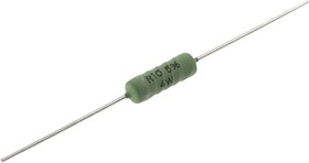 Фото 1/2 100mΩ Wire Wound Resistor 4W ±5% AC04000001007JAC00