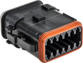 DT06-12SA-CE12, DT Connector Housing for use with Automotive Connectors