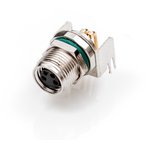 M8S-03PFFR-SF8001, Cable Connector, 3-pole, M8, Socket, M Series, M8, Female ...