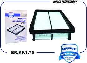 BRAF175, Фильтр воздушный Mazda 6 GG 02-07, Mazda 6 GH 07-12