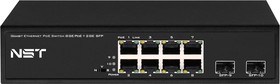 Фото 1/4 NST NS-SW-8G2G-P, PoE коммутатор Fast Ethernet
