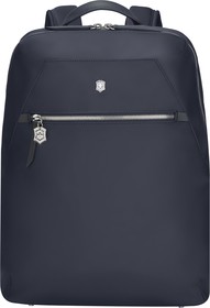 Фото 1/10 612204, Рюкзак Victorinox Victoria Signature Compact Backpack, синий, 30x16x38 см, 16 л