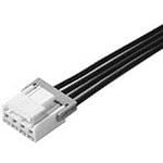15137-0400, Rectangular Cable Assemblies Mini-Lock Cbl 2.5mm P F-F 50mm 4CKTS