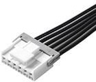15137-0600, Cable Assembly UL 1061 0.05m 22AWG Wire to Board to Wire to Board 6 to 6 POS F-F Crimp-Crimp Mini-Lock Bag