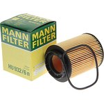 MANN фильтр масляный HU 932/6 N Ford,Porshe,VW