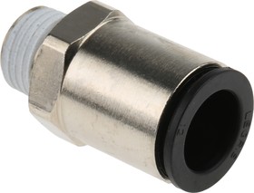 Фото 1/3 3175 12 13, LF3000 Series Straight Threaded Adaptor, R 1/4 Male to Push In 12 mm, Threaded-to-Tube Connection Style