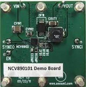 NV890101MWTXGEVB, Fixed-Frequency Monolithic Buck Switching Regulator Evaluation Board Switching Regulator for NCV890101