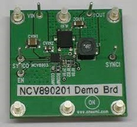 NV890201MWTXGEVB, Automotive Grade High-Frequency Buck Regulator Evaluation Board Switching Regulator
