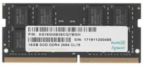 Фото 1/4 Модуль памяти для ноутбука SODIMM 16GB DDR4-2666 ES.16G2V.GNH APACER