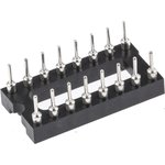 POS-316-S001-95 X25, 2.54mm Pitch Vertical 16 Way, Through Hole Turned Pin Open ...