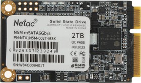 Фото 1/7 Накопитель SSD Netac SATA-III 2TB NT01N5M-002T-M3X N5M mSATA