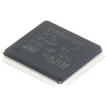 STM32F107VCT6, Микроконтроллер 32-Бит, Cortex-M3, 72МГц, 256КБ Flash, USB OTG ...