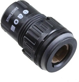 61-4210.0, Illuminated Push Button Switch, IP65, Black, Panel Mount for use with Series 61 Switches -25A°C +55A