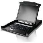 Квм консоль ATEN 17" 1-Local/Remote Share Access 16-Port Multi-Interface Cat 5 Dual Rail LCD KVM over IP switch