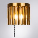 Arte Lamp A1037AP-1PB FRANCHESKA Бра металл медный/хрусталь
