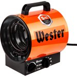 150-113, Тепловентилятор электрический Wester TB-3000 3кВт 300м3/ч 30м2 3.2кг