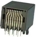 88400-066LF, Modular Connectors / Ethernet Connectors 6-6P HORIZ PCB JCK