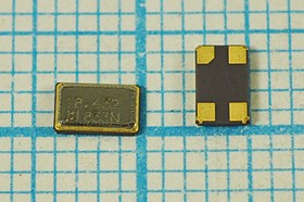 Кварцевый резонатор 18432 кГц, корпус SMD04025C4, нагрузочная емкость 12 пФ, точность настройки 10 ppm, стабильность частоты 30/-40~85C ppm/