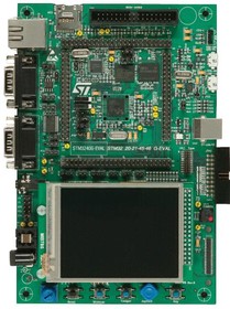 STM3240G-EVAL, Оценочная плата, STM32F407IG 32-битный микроконтроллер, внутрисхемный ST-LINK/V2, JTAG и SWD отладка