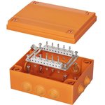 Коробка пластиковая FS с кабельными вводами и клеммниками IP55 240х190х90мм 20р ...