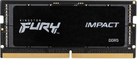 Фото 1/7 Оперативная память Kingston DDR5 8GB 4800MT/s CL38 SODIMM FURY Impact PnP