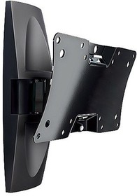 Фото 1/8 Кронштейн для телевизора Holder LCDS-5062 черный глянец 19"-32" макс.30кг настенный поворот и наклон