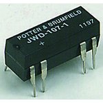 JWD-171-25, RELAY, REED, DPST-NO, 100V, 0.5A, THT