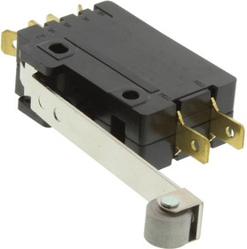 Фото 1/2 0E19-00K0, MICROSWITCH, ROLLER LEVER DPDT 15A 250V