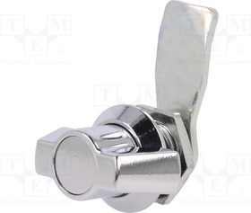 2.PM18.005-18, Lock; without cylinder; zinc and aluminium alloy; 18mm; chromium