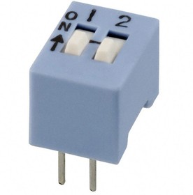 206-2ST, DIP Switches / SIP Switches SPST 2 switch sections