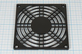 Пластмассовая защитная решетка для вентиляторов 92x92мм; №ВН463P вент 92x92x 5\\\\\\K-PG09J- 4PA-FB\решетка пласт