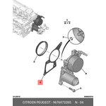 9676973280, Прокладка вакуумного насоса