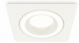 Фото 1/2 Ambrella Комплект встраиваемого светильника с акрилом XC7631040 SWH белый песок MR16 GU5.3 (C7631, N7110)
