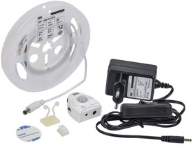 Комплект светодиодной подсветки "Сделай сам" DIY (лента LED 1.2м LSR-2835WW60-4.8-IP20-12В + драйвер + датчик движения) IEK 2LSR1-1-060-20-1