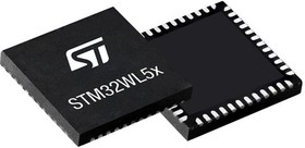 Фото 1/3 STM32WL55JCI6, RF Microcontrollers - MCU Multiprotocol LPWAN 32-bit ArmCortex-M4 MCUs LoRa (G)FSK-MSK BPSK 256KB Flash