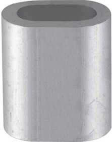Алюминиевый зажим троса М 6 /4шт/ пакетик тов-111619