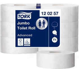 Фото 1/5 120257, 6 rolls of 1800 Sheets Toilet Roll, 2 ply