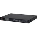 DAHUA DH-S4220-16GT-190 16-портовый гигабитный управляемый коммутатор с PoE ...