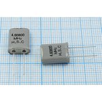 Кварцевый резонатор 4608 кГц, корпус HC49U, нагрузочная емкость 20 пФ ...