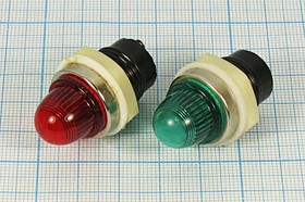 Фото 1/3 Держатель ламп с цоколем E10 с красным светофильтром; №5622 R держатель патрон ламп\E10 \пл\кр\2C\LH-010RX\