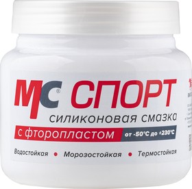 Фото 1/3 Силиконовая смазка "МС-Спорт" /2201/ (400 гр.) с фторопластом