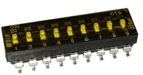 219-9LPST, DIP Switches / SIP Switches SPST 9 switch sections
