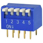 DS02C-254-2L-05BE, DIP Switches / SIP Switches 2 12 Positions, Through Hole ...