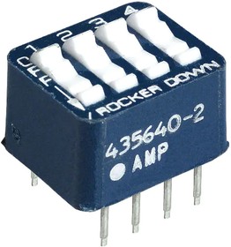 435640-2, DIP SW 4POSN AU